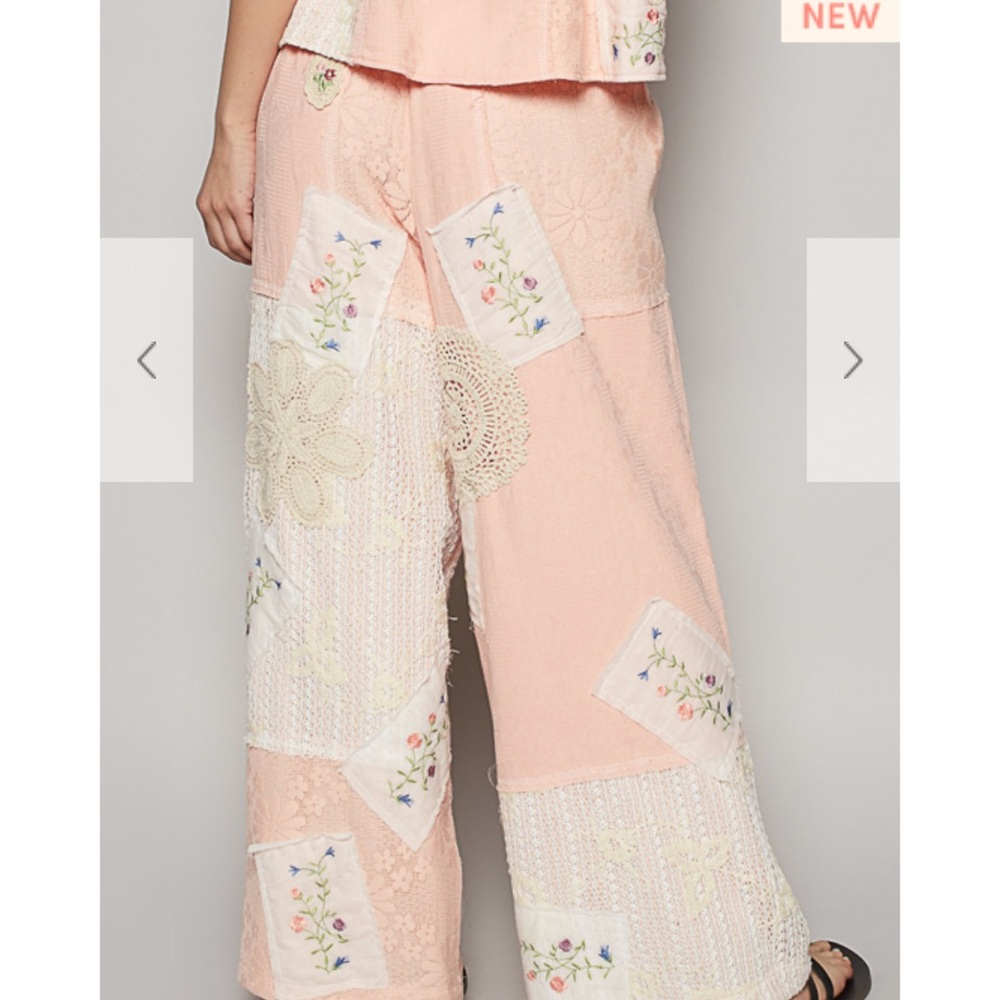 POL pink Patchwork bottom